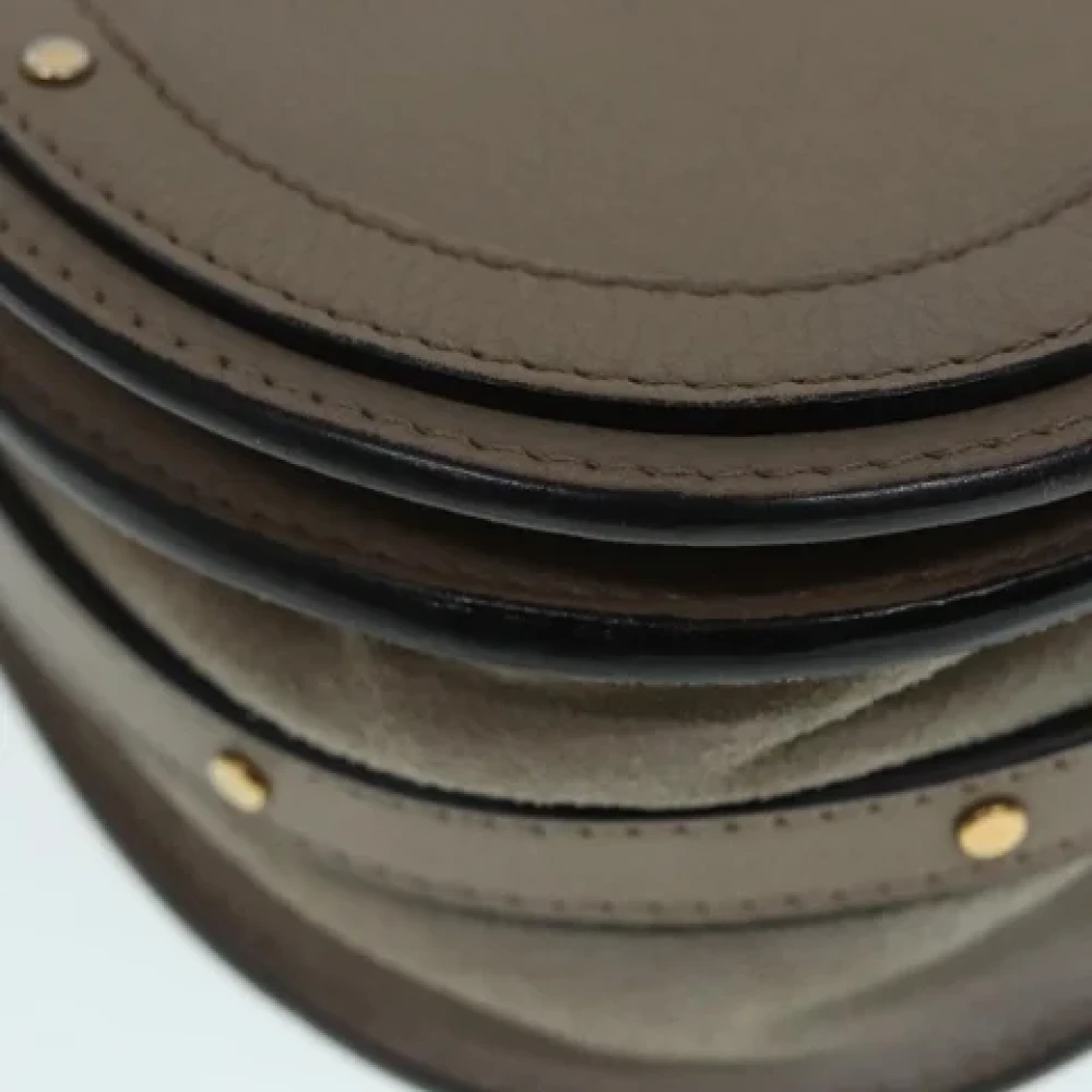 Chloé Pre-owned Leather handbags Brown Dames