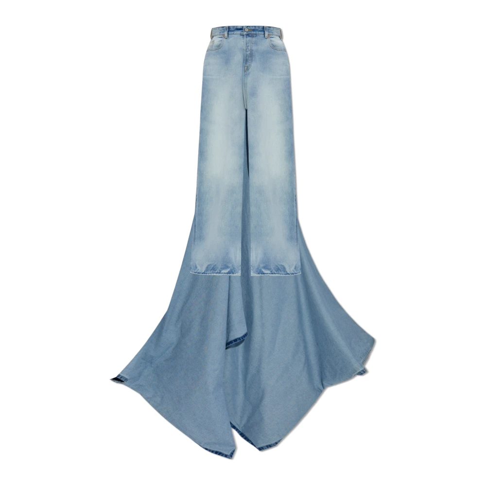 Vetements Jeans met trein Blue Dames