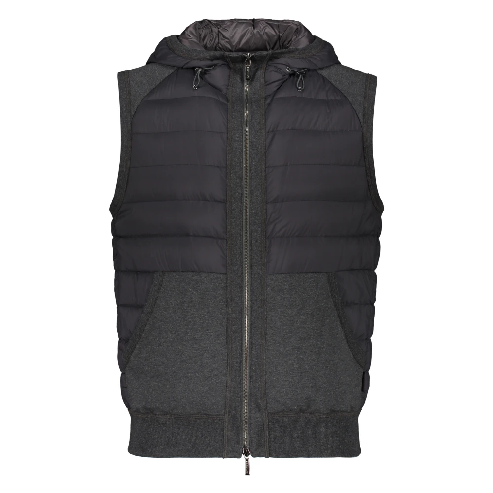 Moorer - Jackets > Vests - Gray - Moorer - Modalova