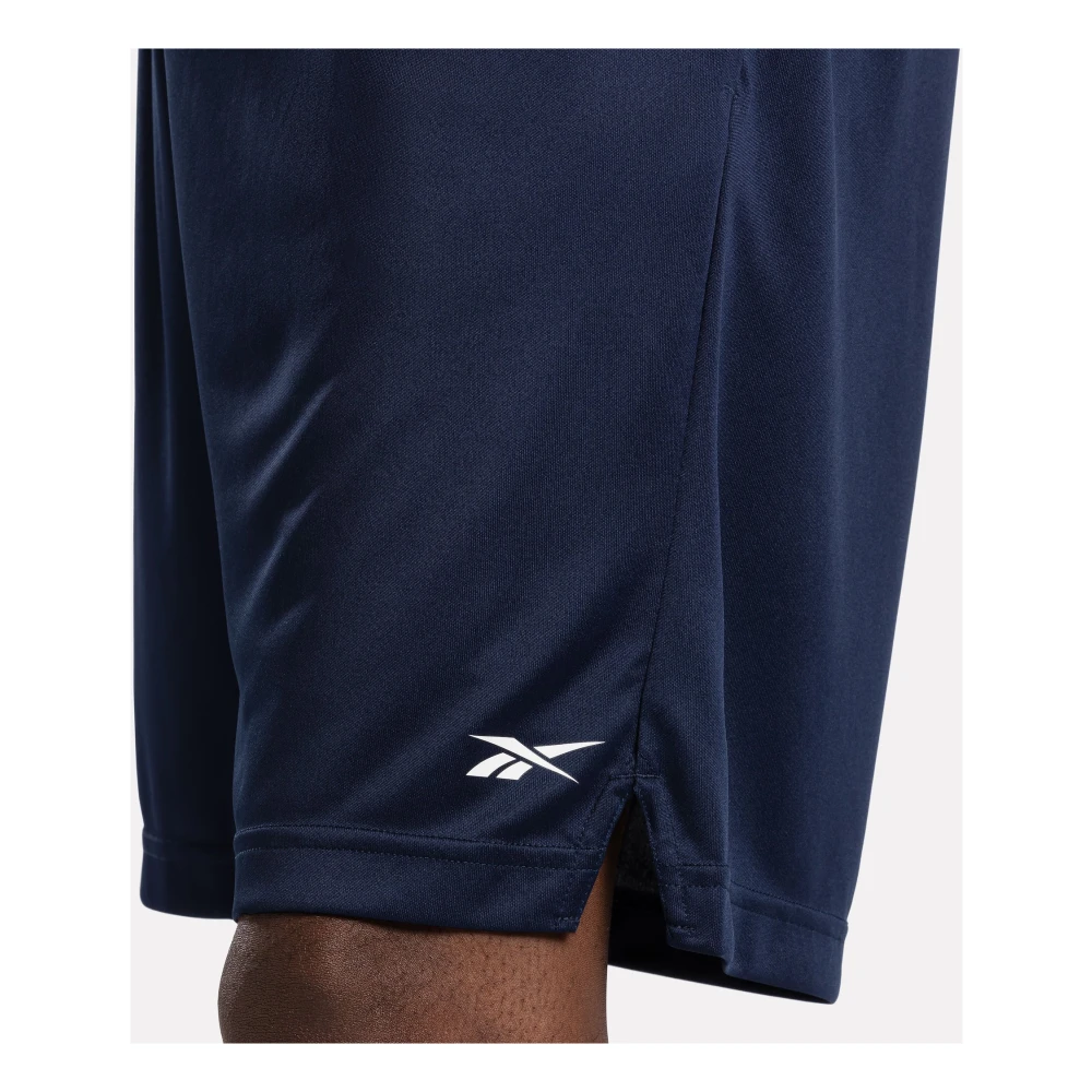 Reebok Gebreide Shorts voor Dagelijks Comfort Blue Heren