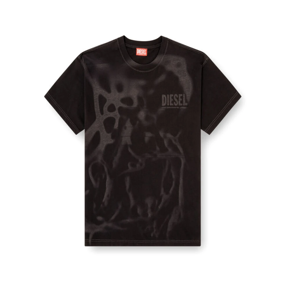 Diesel Uomo Nero Top, L, New,