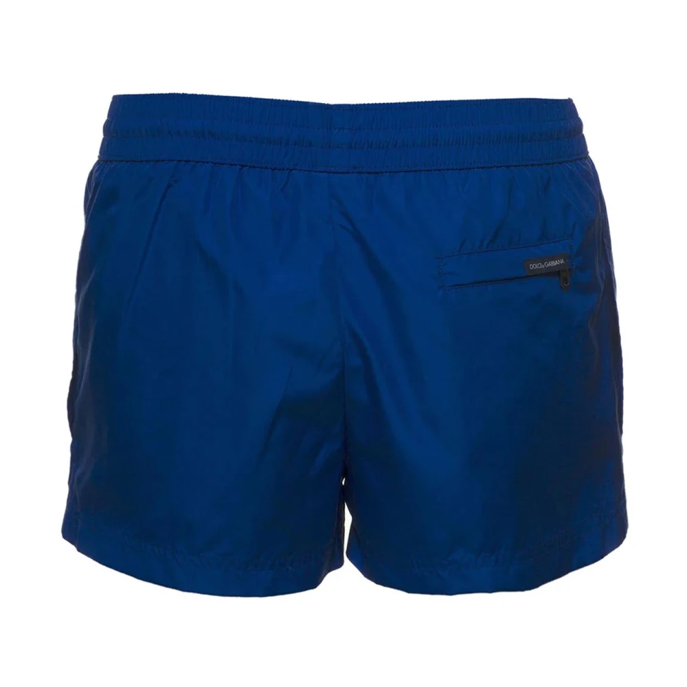 Dolce & Gabbana Logo Zwemshorts Blue Heren