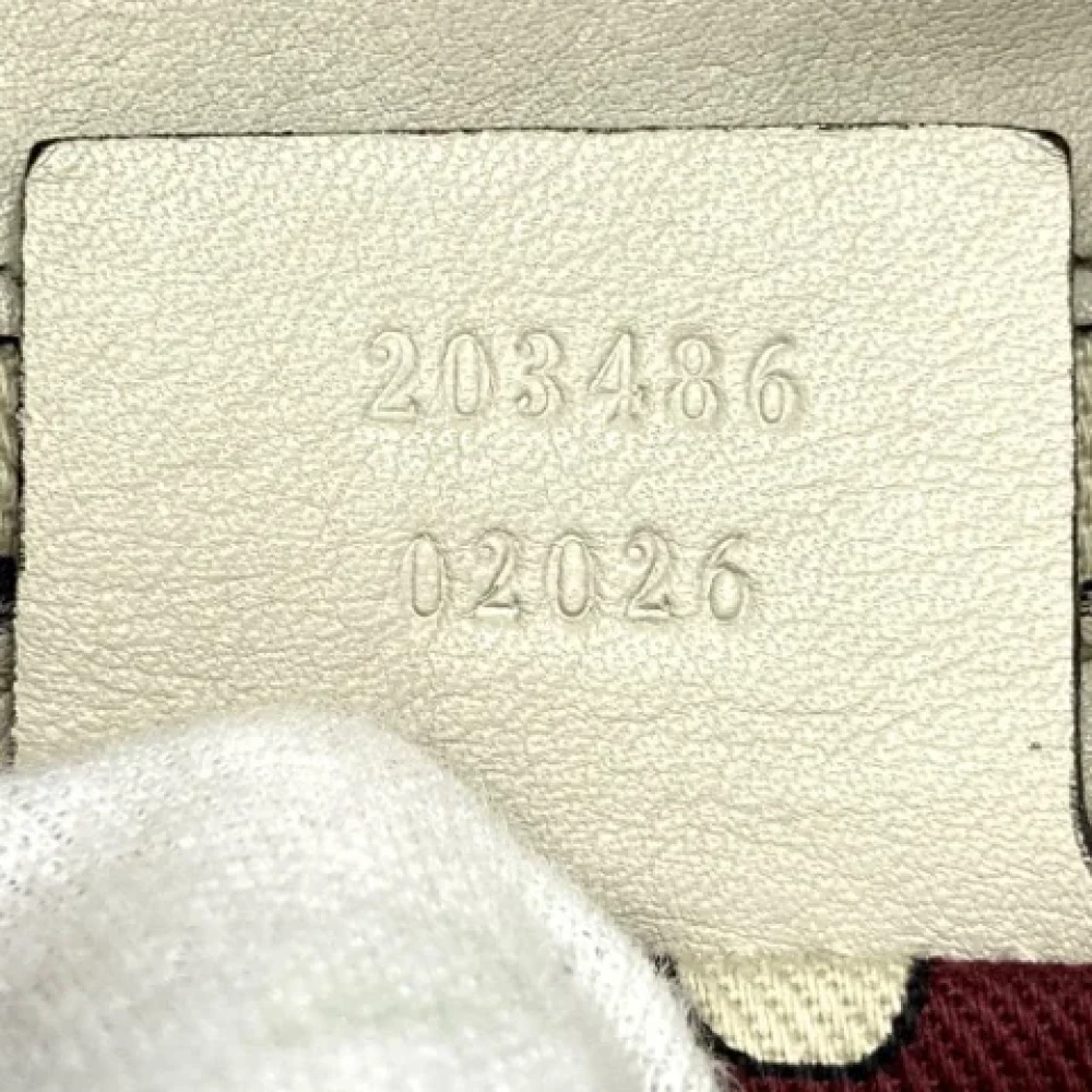 Gucci Vintage Pre-owned Leather gucci-bags White Dames