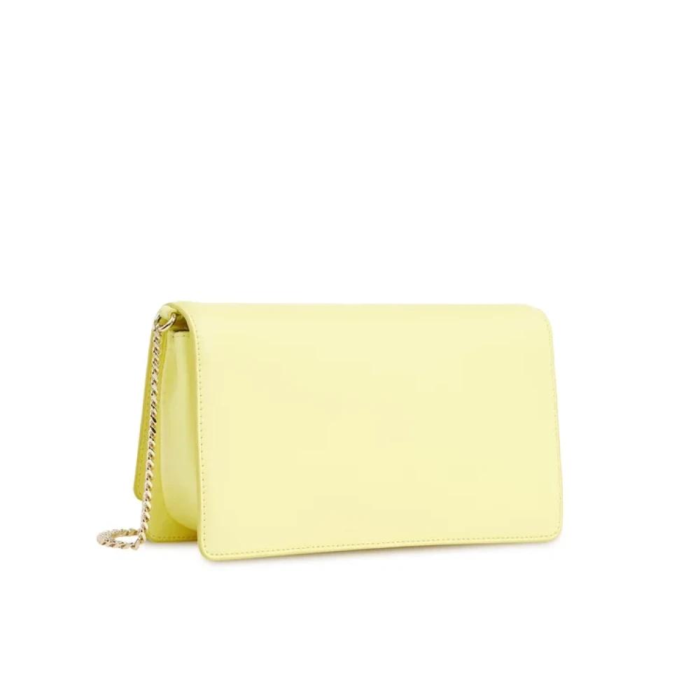 Tommy Hilfiger Verfijnde Ketting Crossbody Tas Yellow Dames