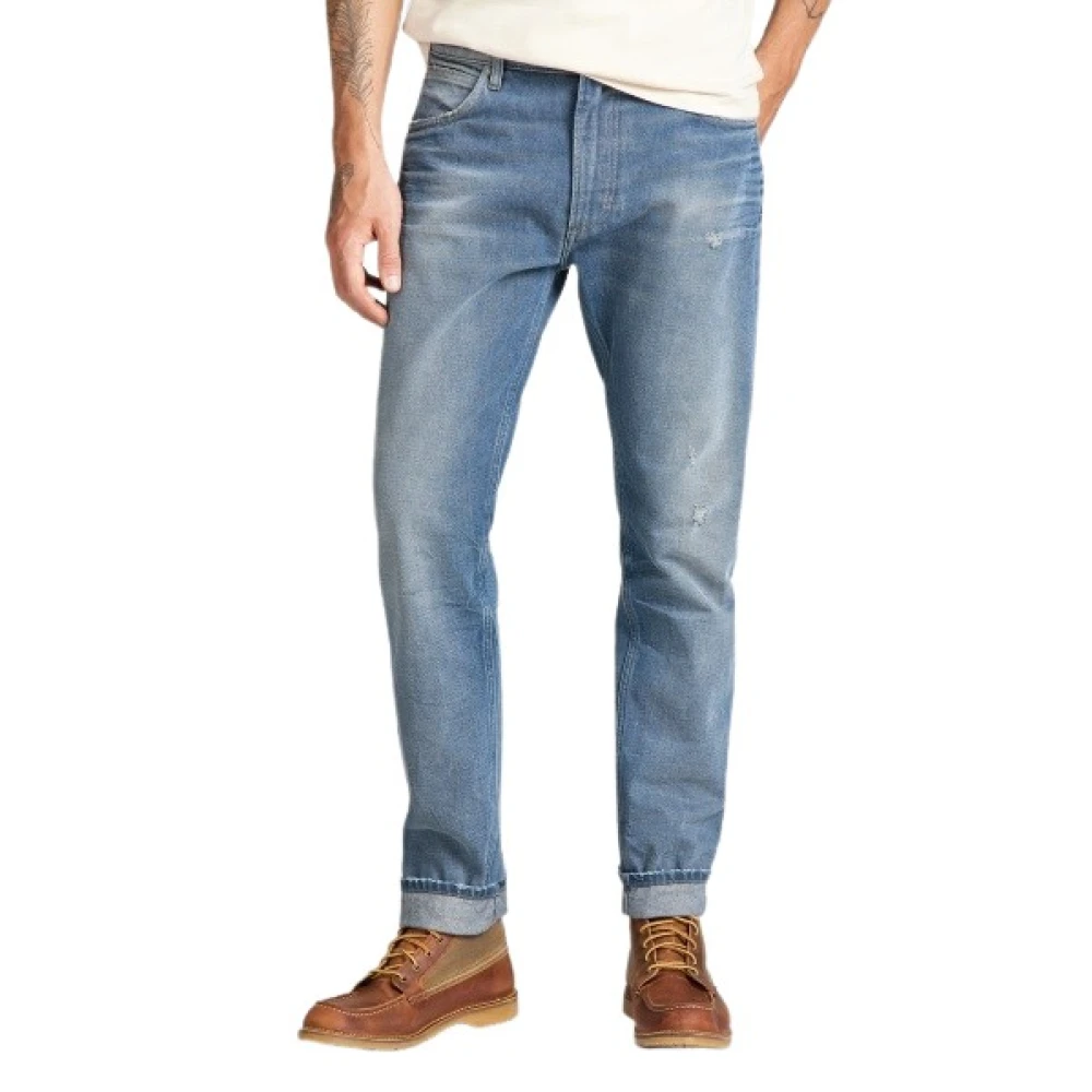 Lee Vintage Style Loose-Fit Denim Jeans Blue Heren