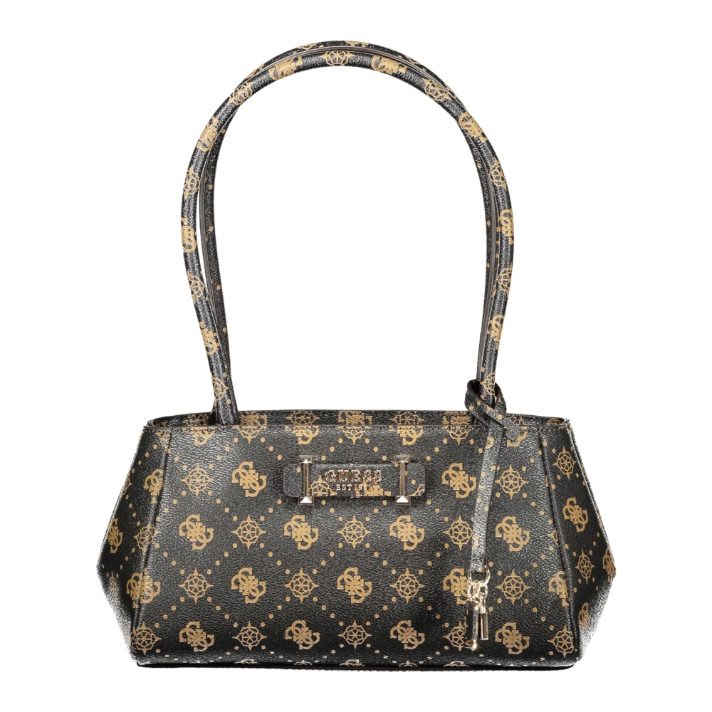 Guess Women's Brown Shoulder Bags, One Size, Carrie Logo Bag