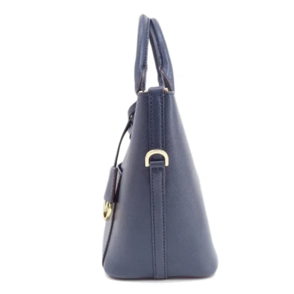 Michael Kors Pre-owned Leather handbags Blue Dames