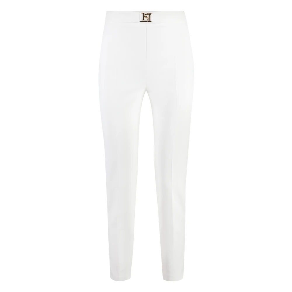 Elisabetta Franchi Trousers White Dames