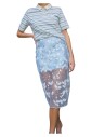 jupe-midi-a-paillettes-bleue
