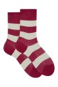 chaussettes-courtes-en-coton-cotele-fuchsia-pour-femmes-avec-motif-a-rayures-bicolore