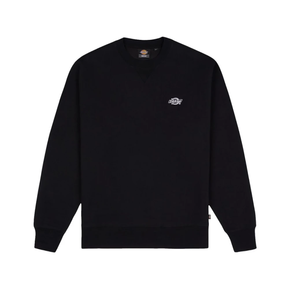 Dickies Heren Katoenen Sweatshirt in Zwart Black Heren