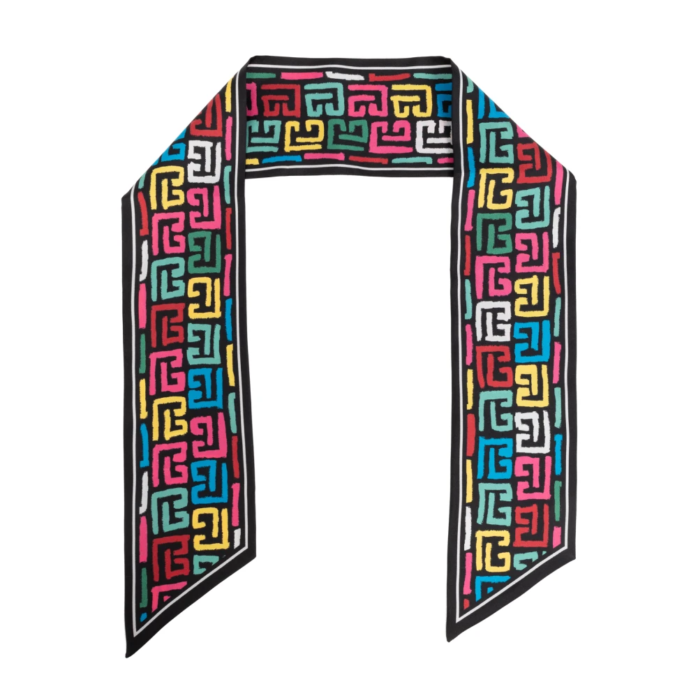 Balmain Pop monogram bedrukte bandana Multicolor Dames