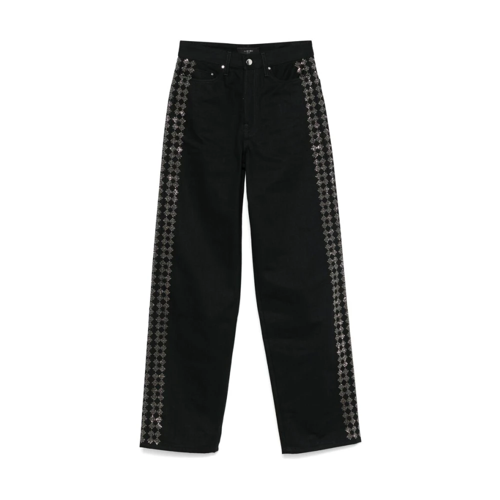 Amiri Classic Button Fly Jeans Black Dames