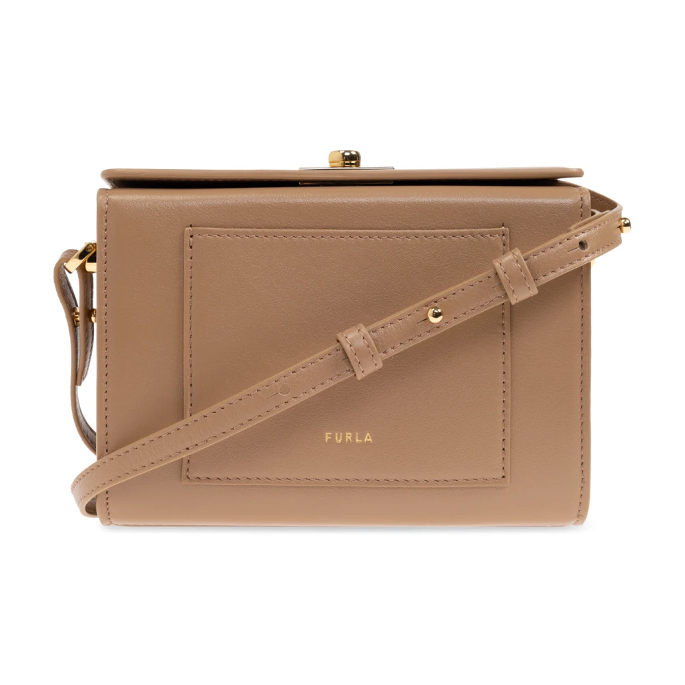 Furla Schoudertas Acro Mini Brown Dames