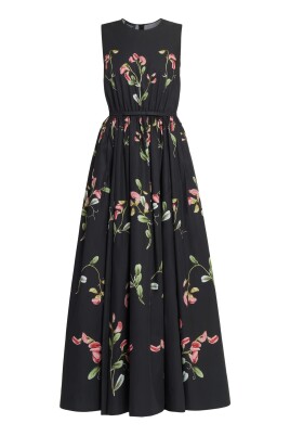 long-black-printed-dress