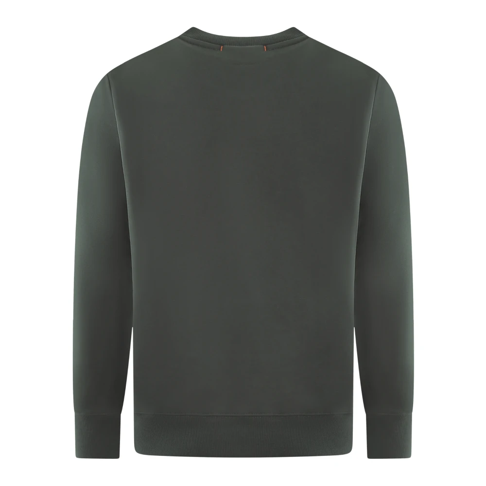 Parajumpers Groene Crew Neck Trui Green Heren