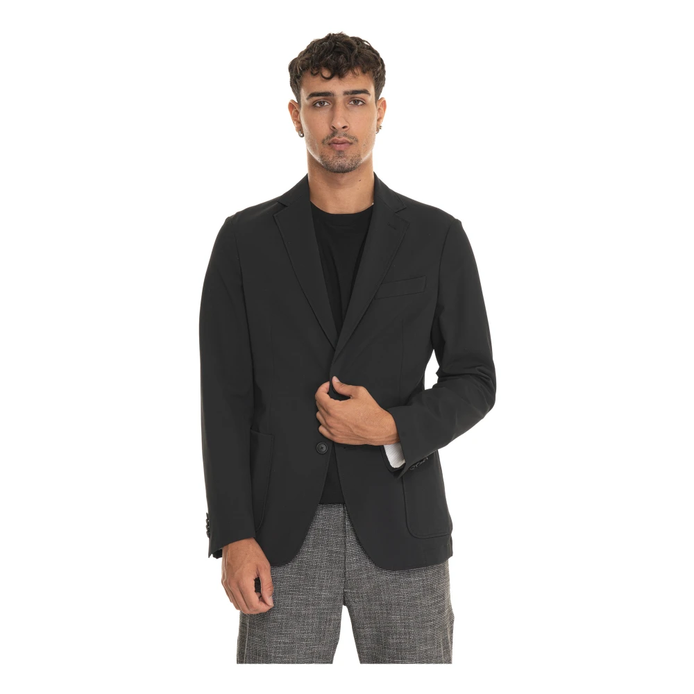 Boss Tijdloze Blazer voor een Stijlvolle Look Black Heren