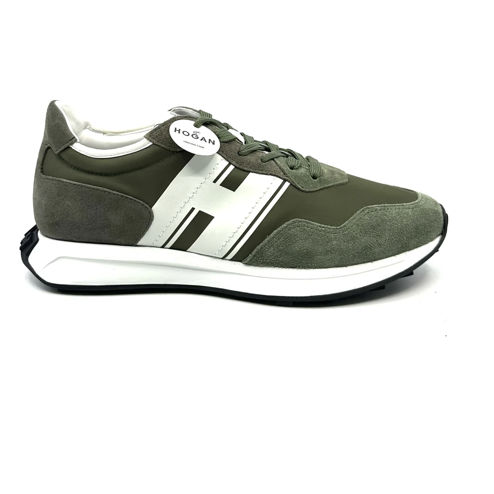 Hogan H601 Sneakers Heren Schoenen Groen
