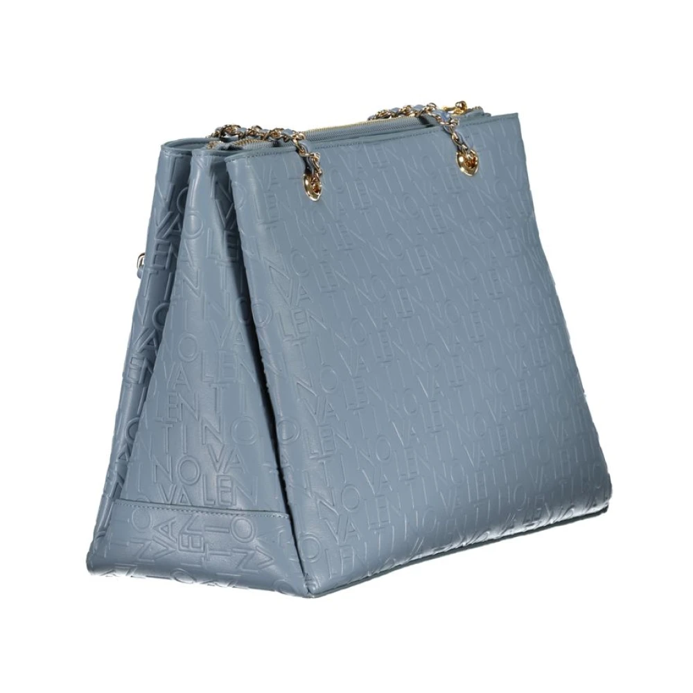 Valentino by Mario Valentino Blauwe Polyethyleen Handtas Blue Dames