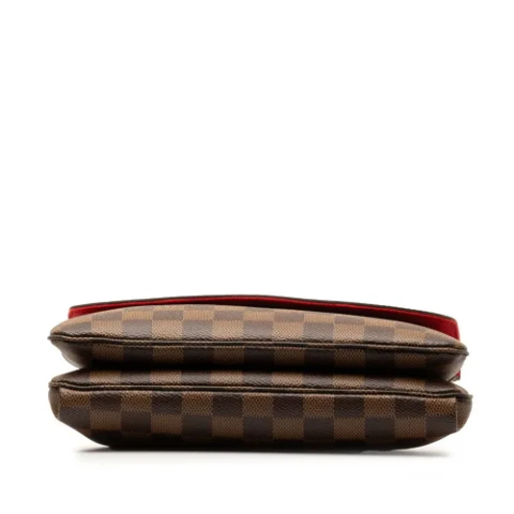 Louis Vuitton Vintage Pre-owned Plastic shoulder-bags Brown Dames