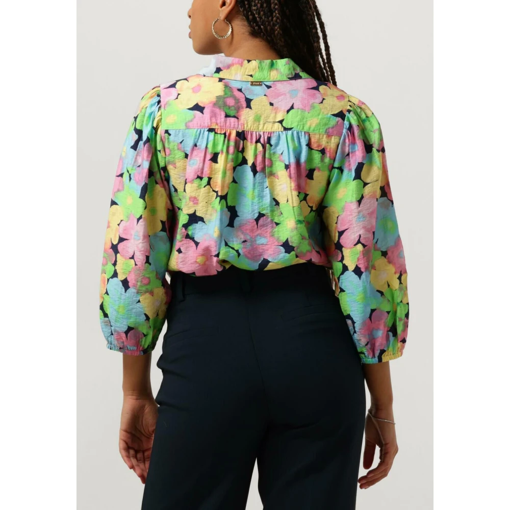 Pom Amsterdam Kersenbloesem Blouse Multicolor Dames