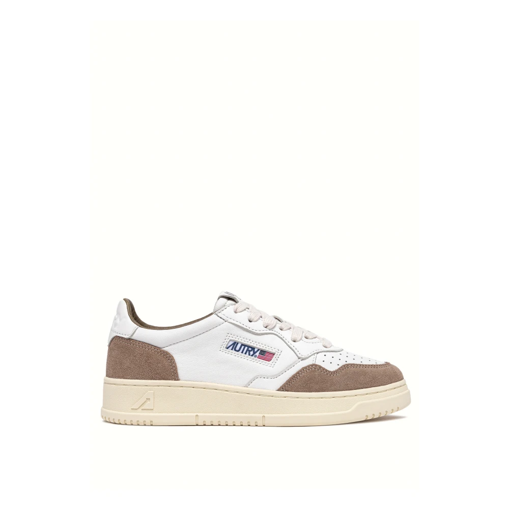 Autry Men's White Sneakers, 6 Uk, Medalist Low Trainers