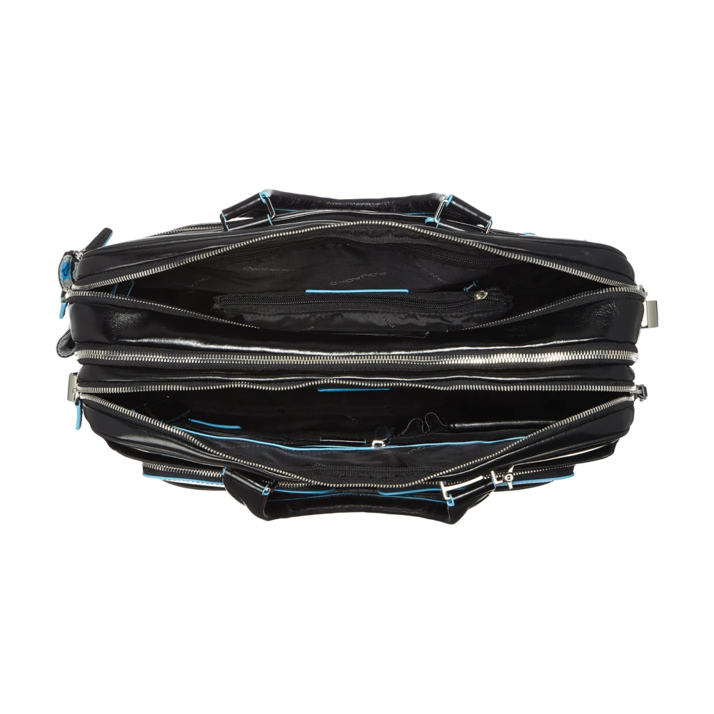 Piquadro Zakelijke Aktetas XL Blue Heren