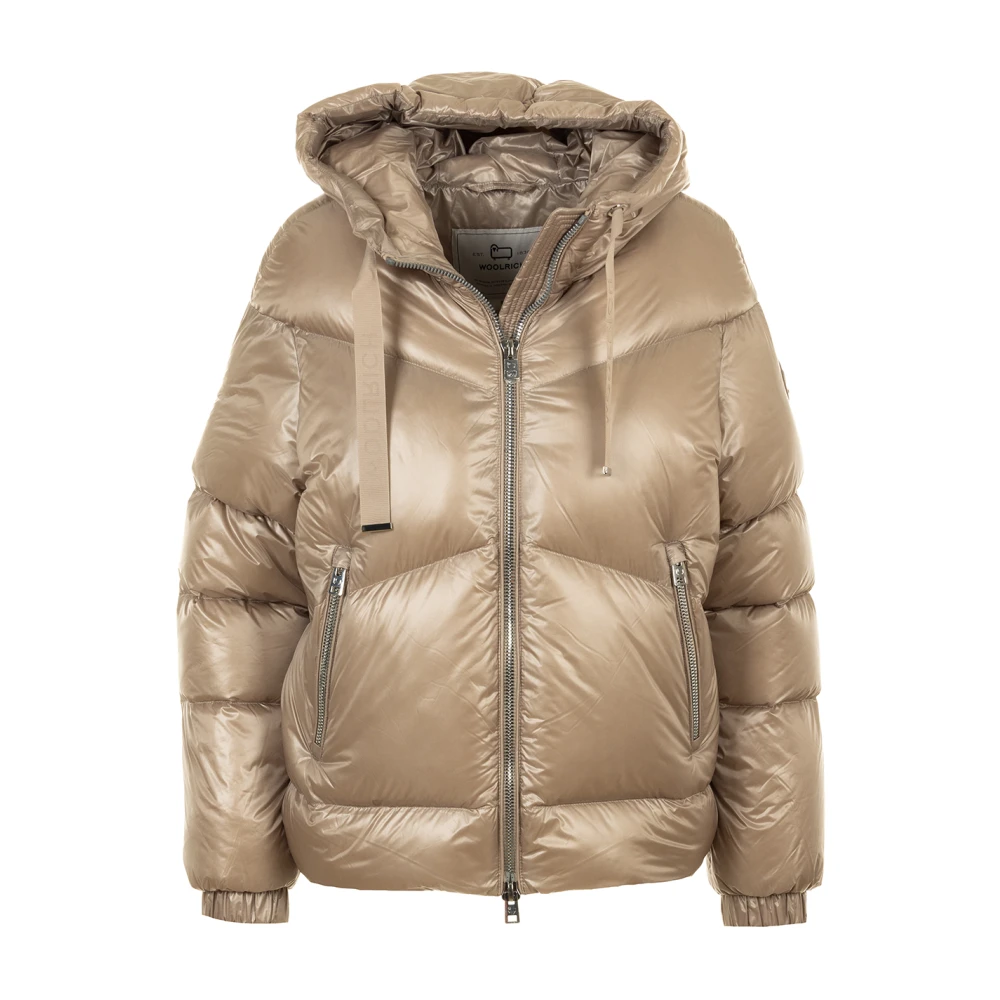 Woolrich Bruine Jassen voor Mannen Brown Dames
