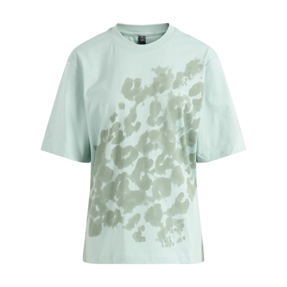 Adidas By Stella Mccartney Women's Green T-Shirts, Xs, Graph Tee Vapgrn