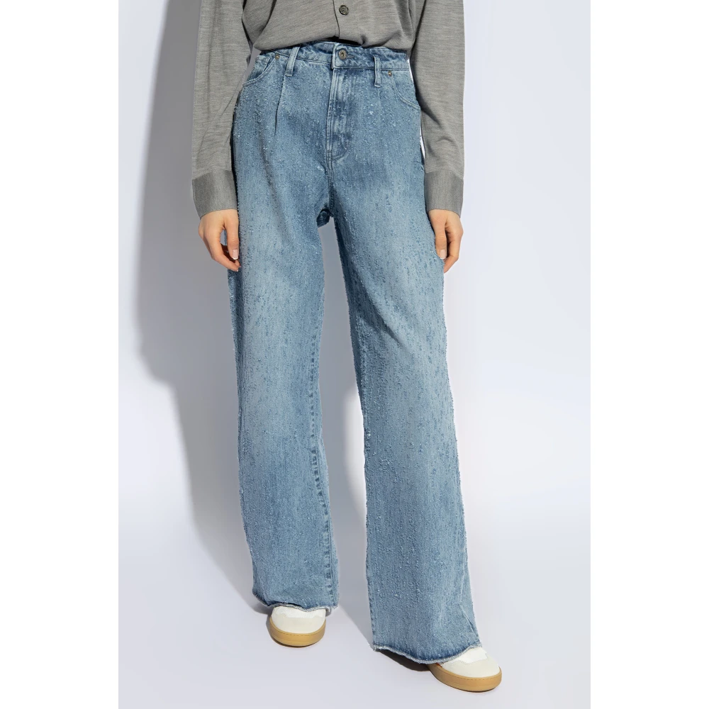 Halfboy High-rise jeans Blue Dames