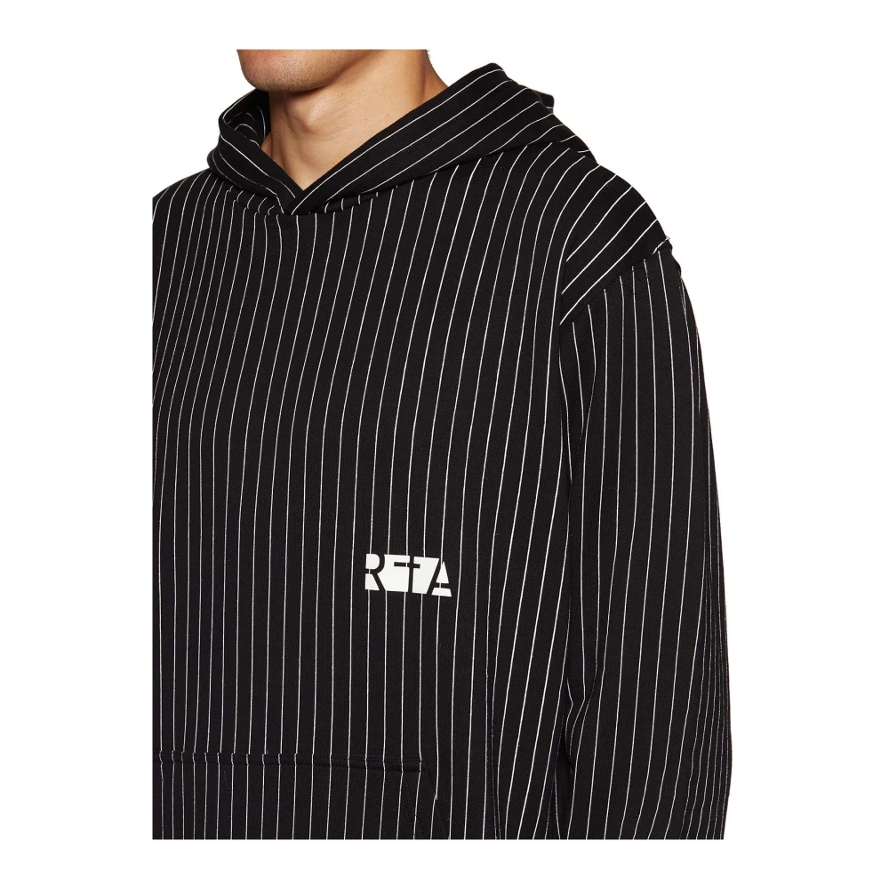 RTA Katoenen Hoodie Black Heren