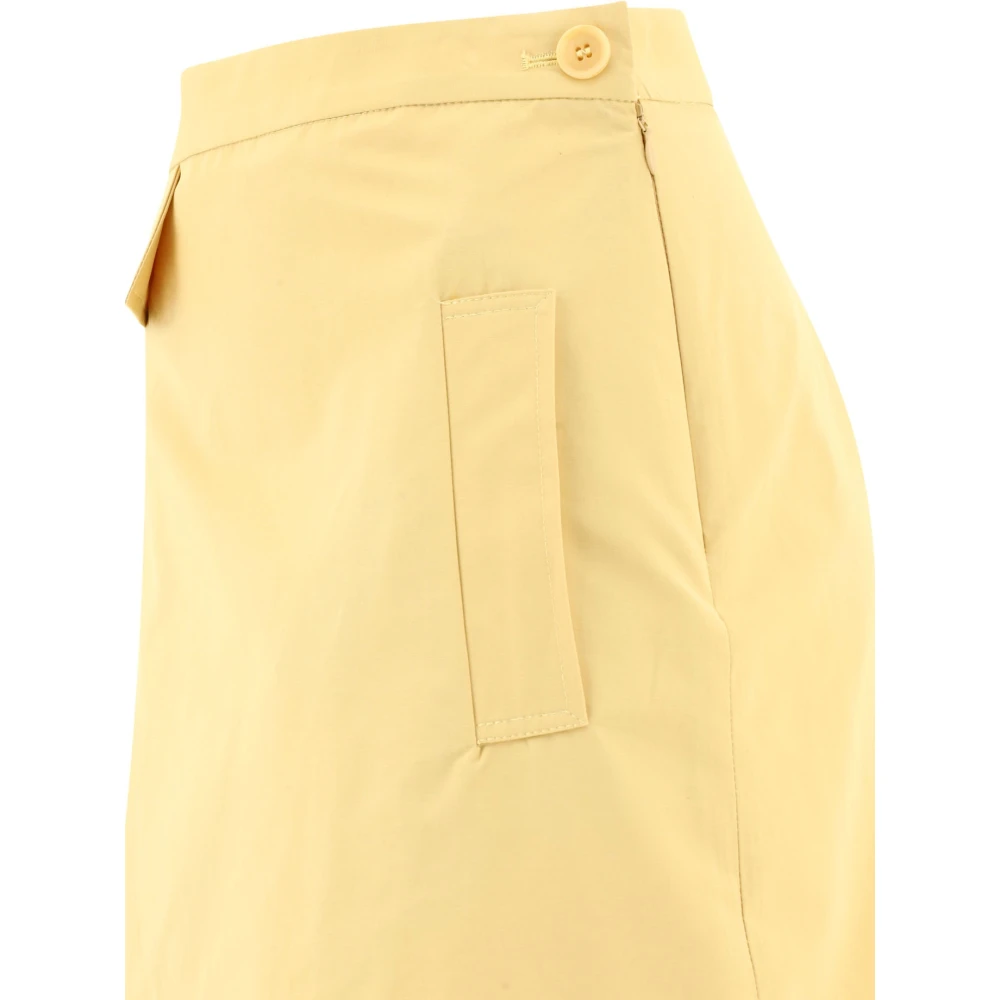 Aspesi Skirts Yellow Dames