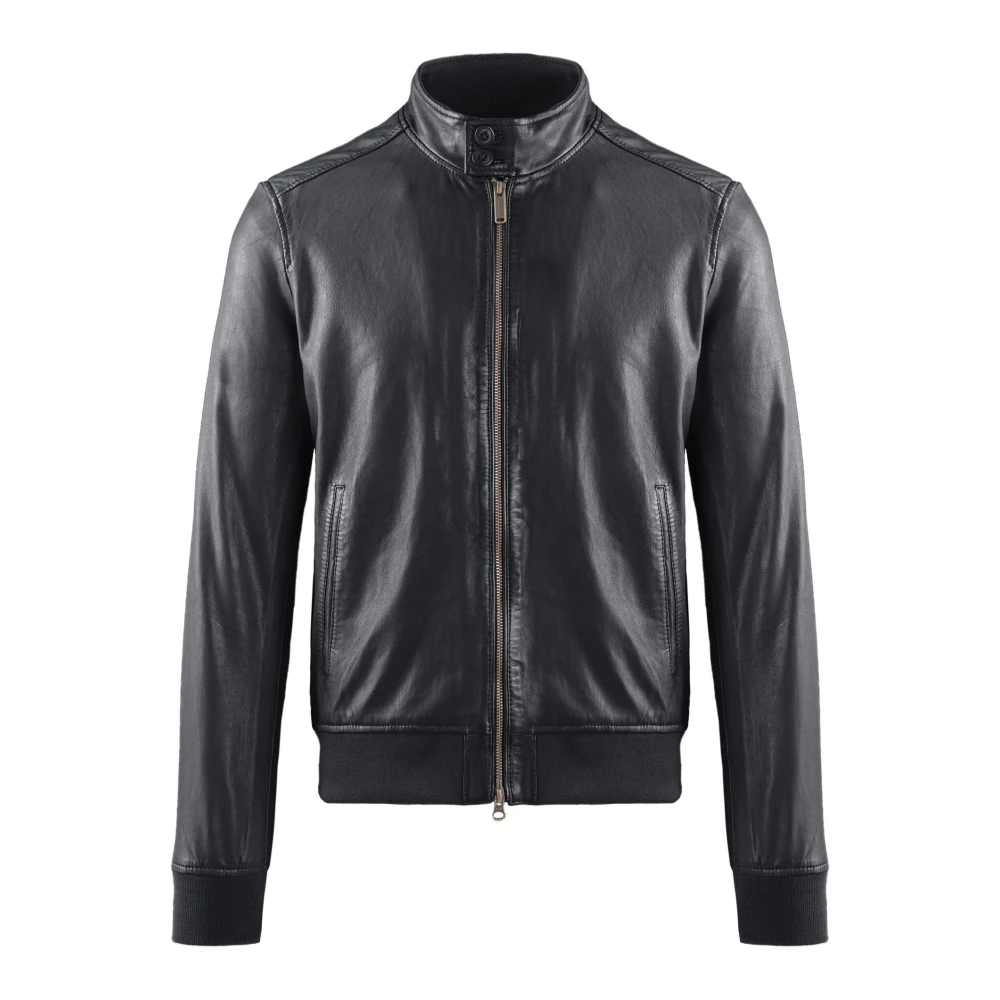 Jackets > Leather Jackets - - BomBoogie - Modalova