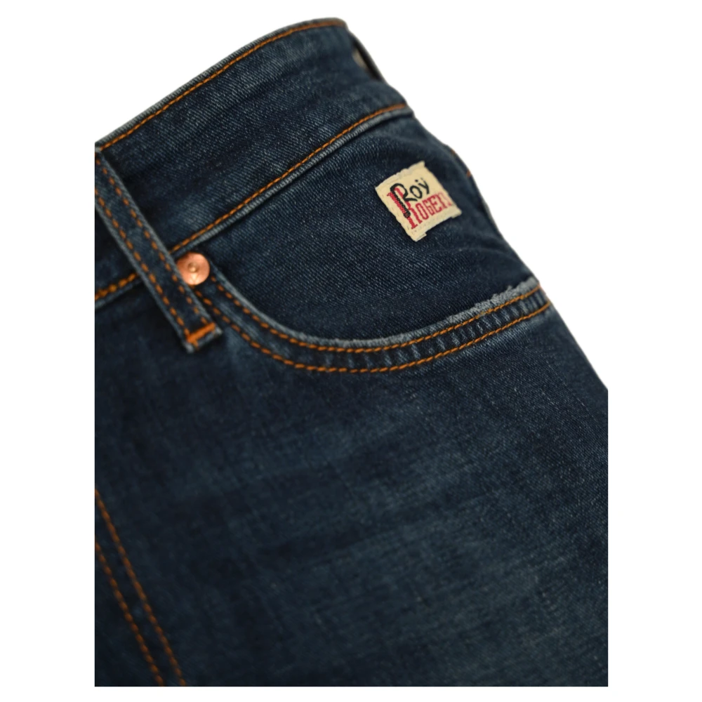 Roy Roger's Donkere Denim Herenbroek Blue Heren