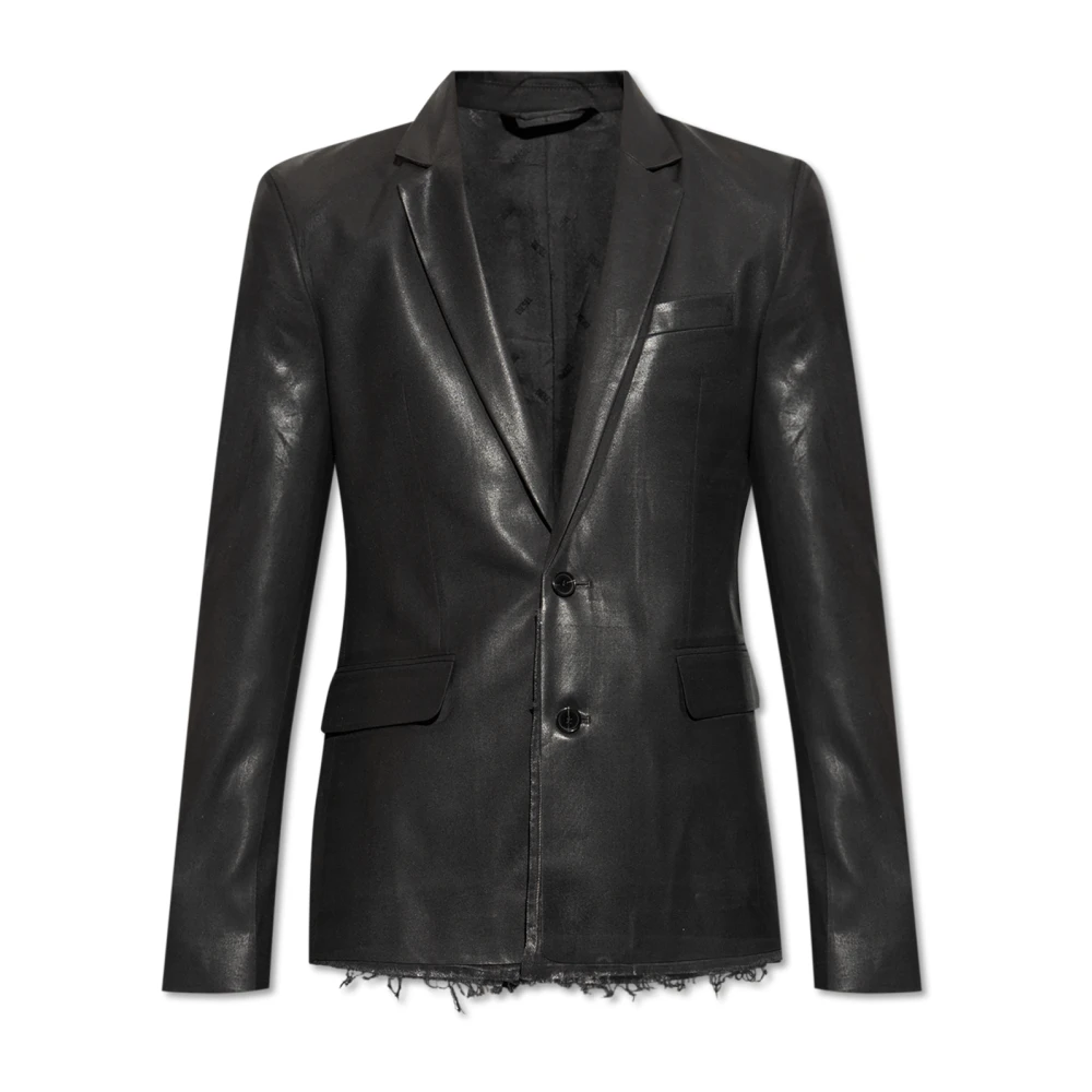 Diesel Blazer met open revers J-Phonix-Denim Black Heren
