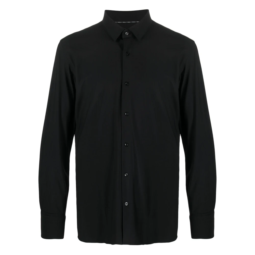 Hugo Boss Casual Shirts Black Heren
