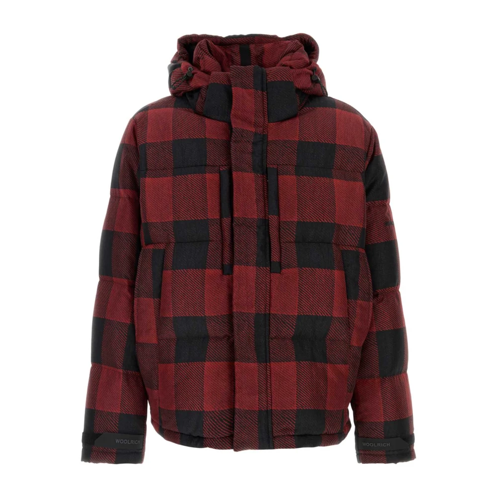 Woolrich Stijlvolle Nylon Donsjas Multicolor Heren