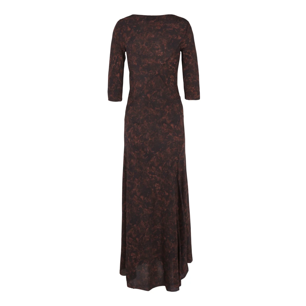 Cortana Zijden Mata Print Jurk Multicolor Dames