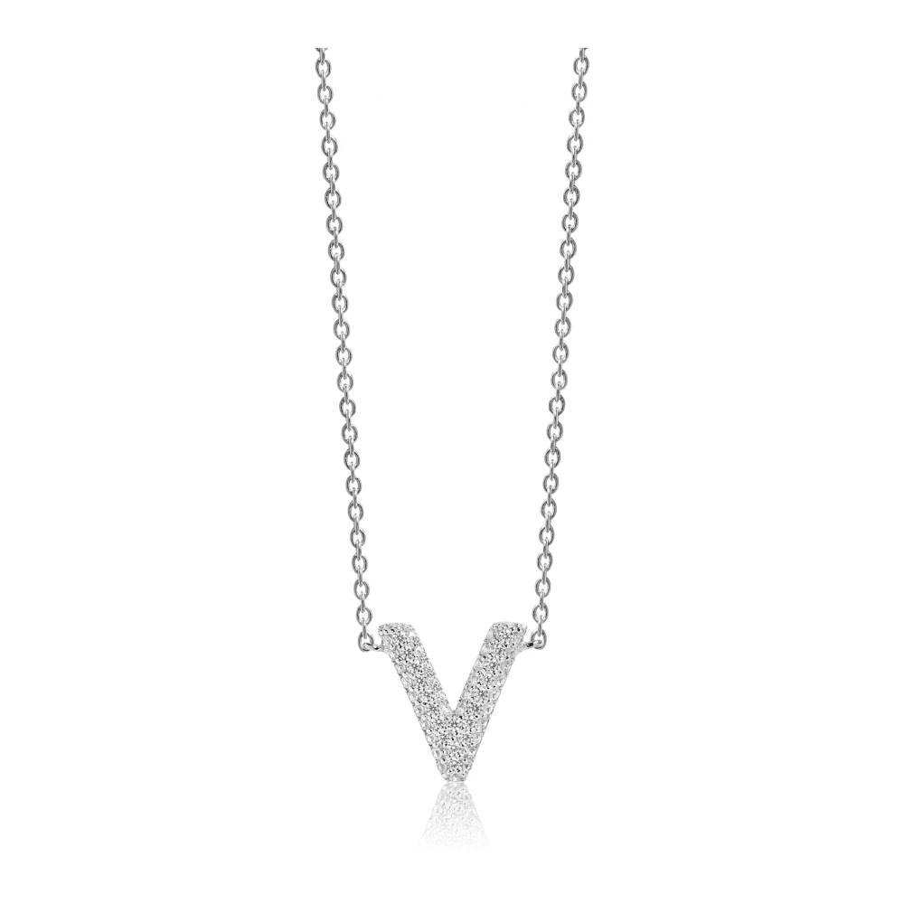 Sif Jakobs Jewellery Novoli V Halsband Gray, Dam