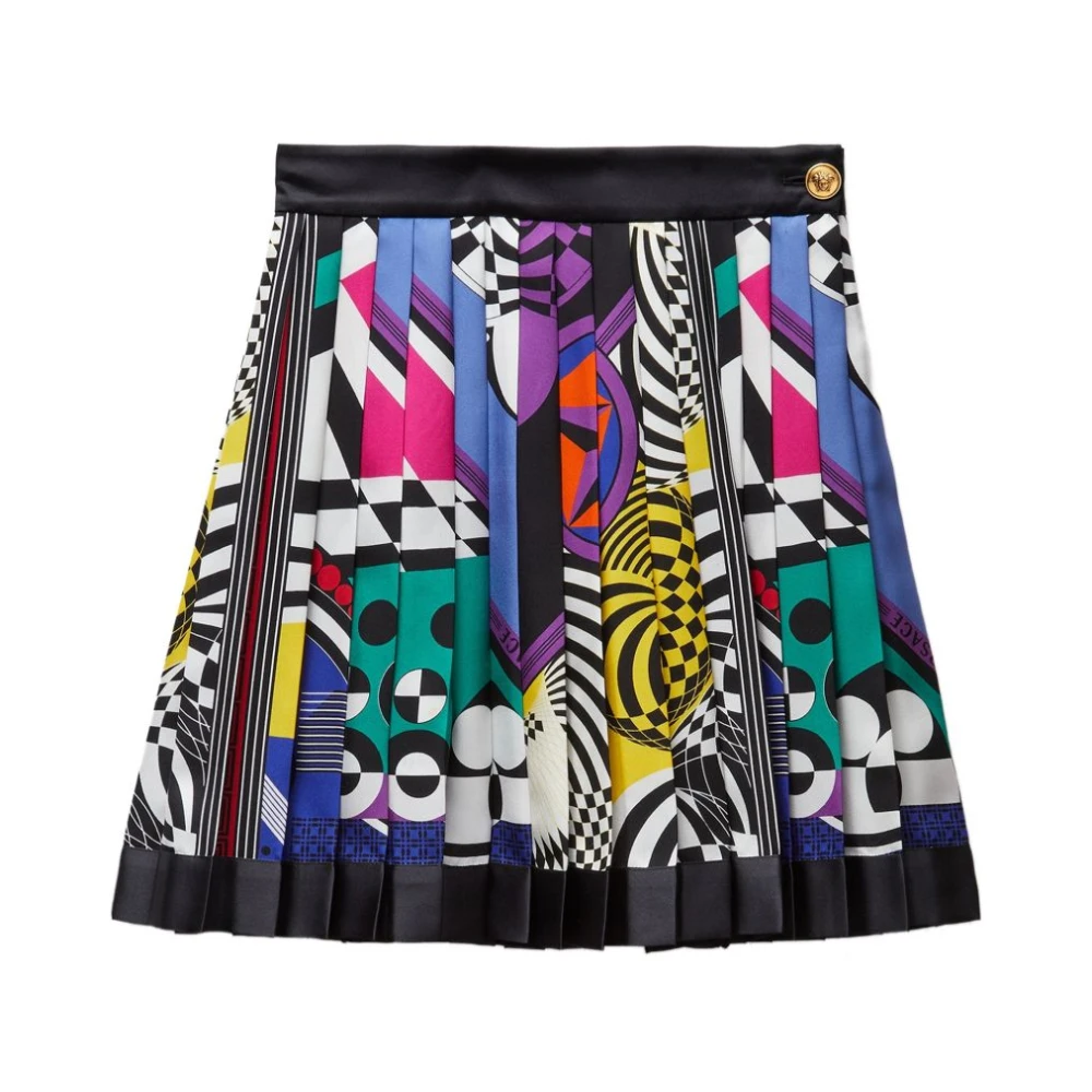 Versace Donna Multicolor Gonne, E, S, New,