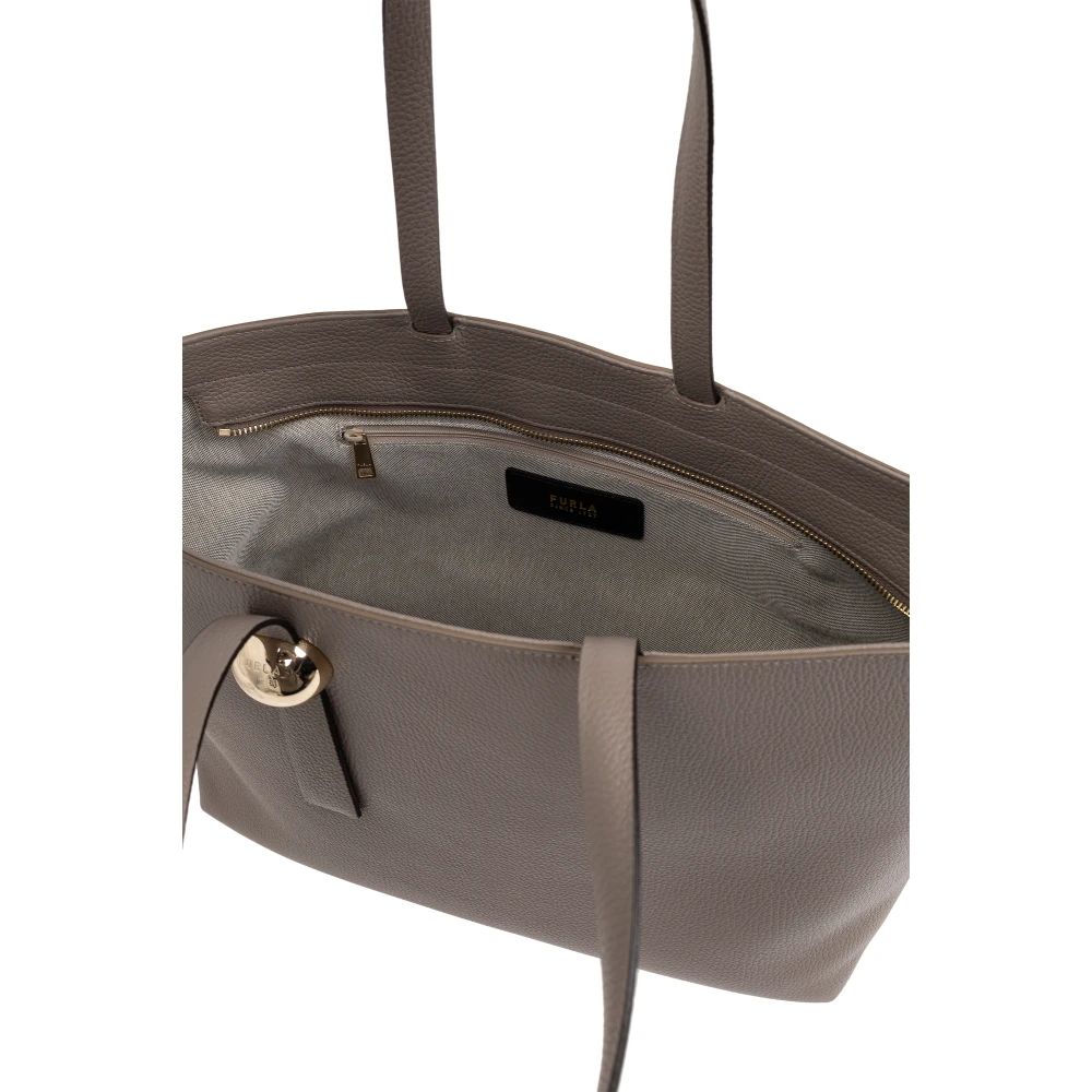 Furla Grote 'Sfera' shopper tas Gray Dames