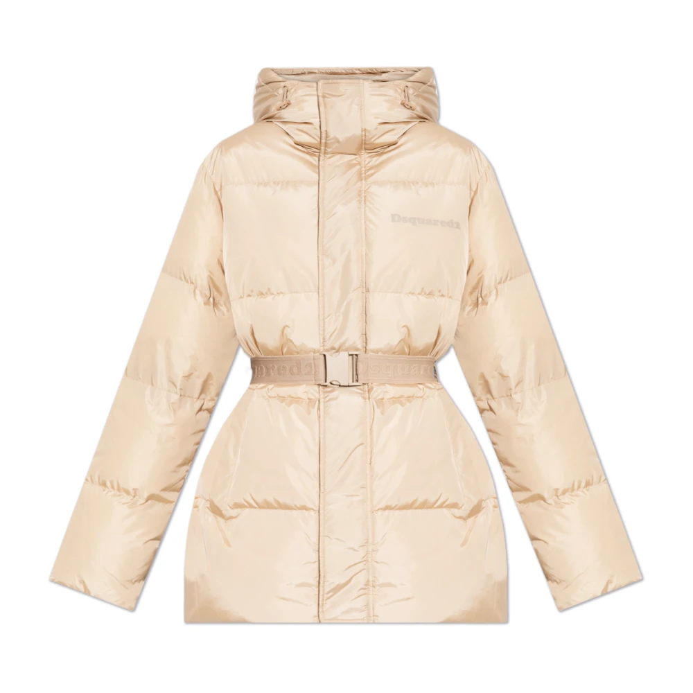 Dsquared2 Donsjack Beige Dames