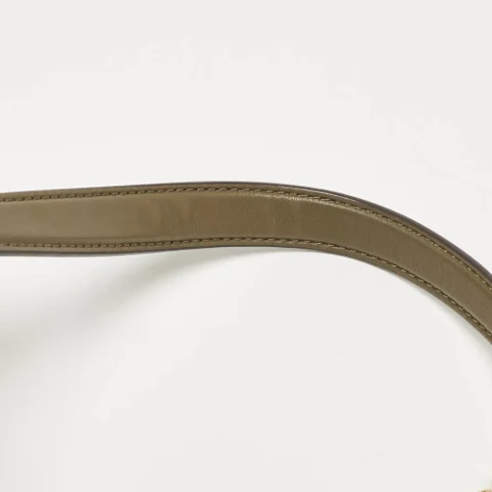 Michael Kors Pre-owned Leather shoulder-bags Green Dames
