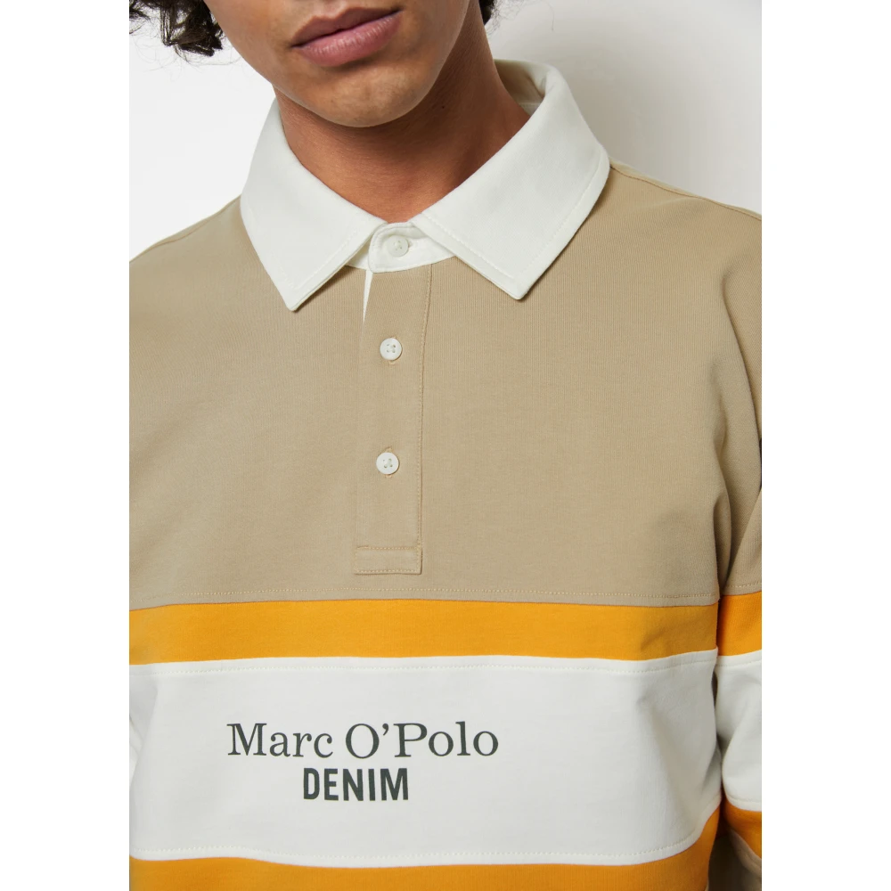 Marc O'Polo Ontspannen sweatshirt Beige Heren