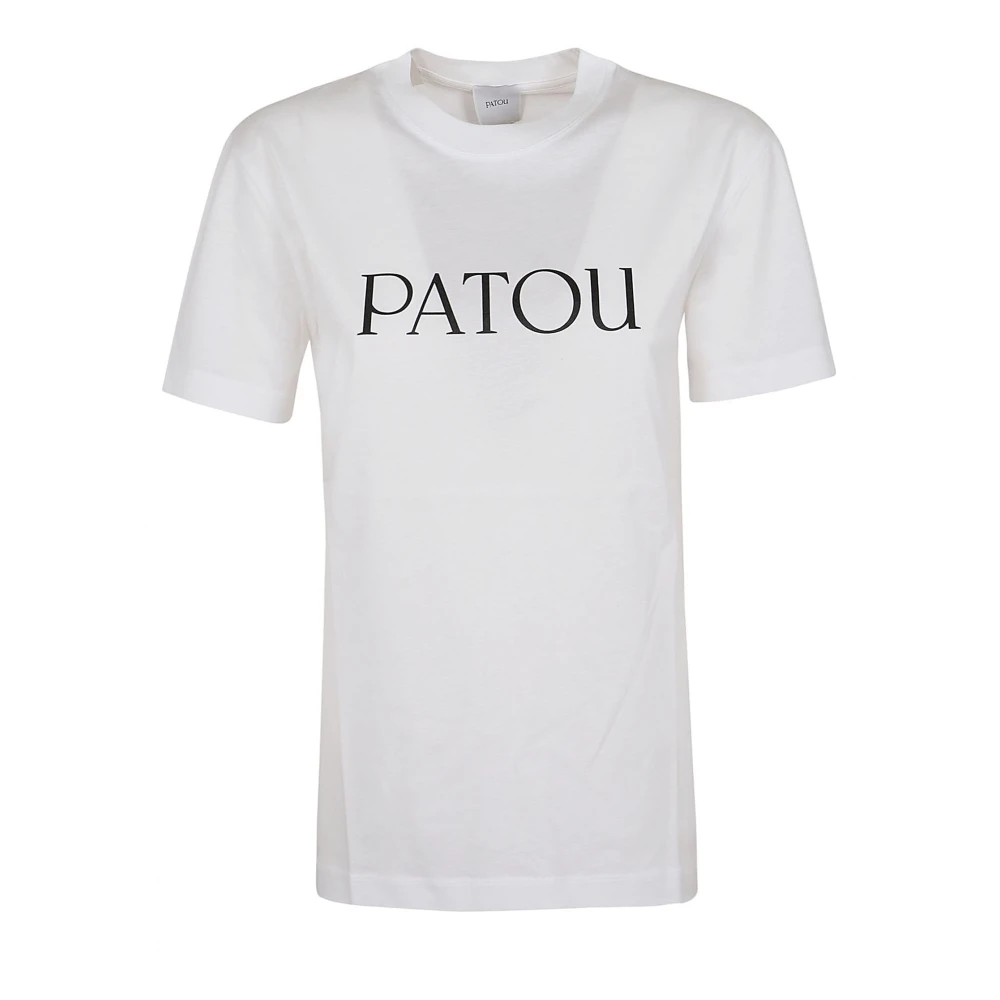 Patou Witte Essential T-Shirt White Dames