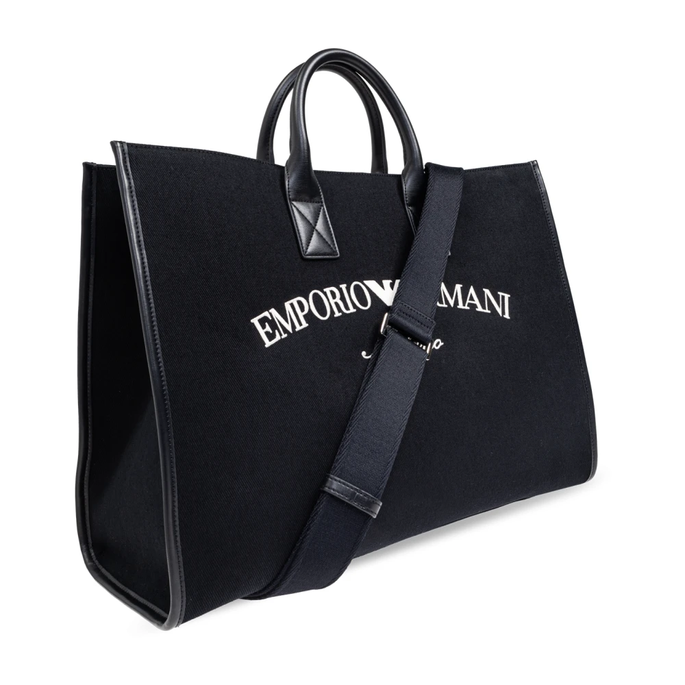 Emporio Armani Tas type shopper Black Heren
