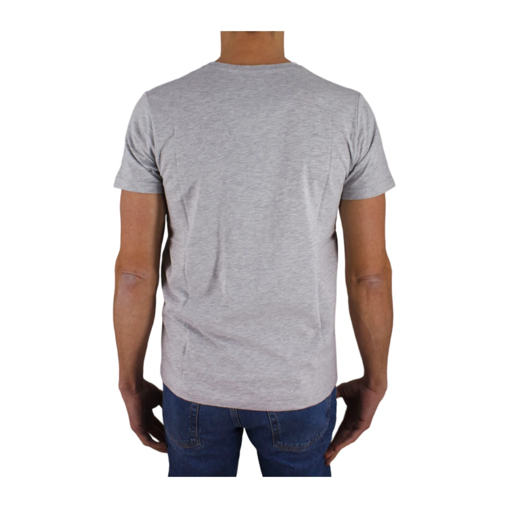 Cerruti 1881 Basis V-hals T-shirt Grijs Gray Heren