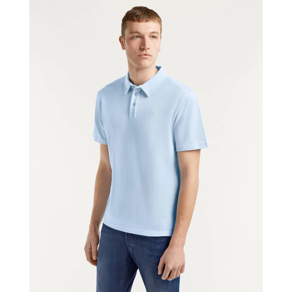 Denham The Jeanmaker Rich Polo Shirt Blue Heren