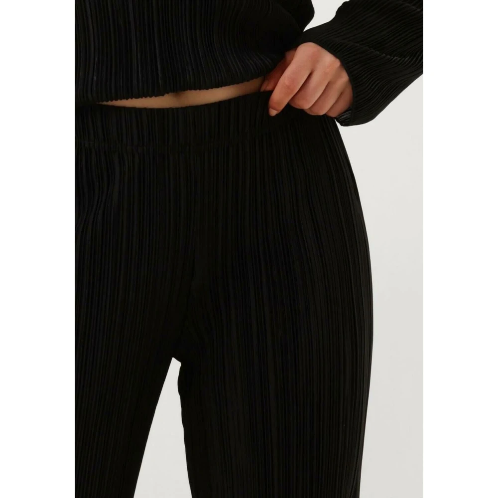 Envii Zwarte Trendy Broek voor Vrouwen Black Dames