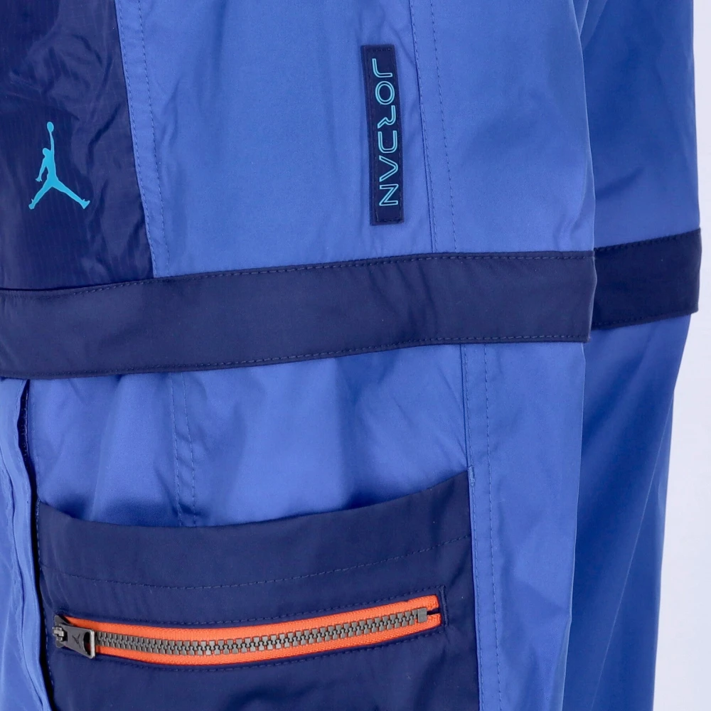 Jordan Omkeerbare Utility Pant in Blauw Blue Dames